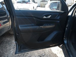 2017-2023 GMC Acadia Black Door Interior Trim Panel with Power Windows and Locks - Front, Left (Driver) (Used OEM)