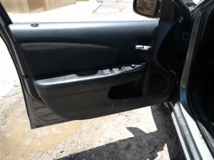 2011-2014 Dodge Avenger Black Door Interior Trim Panel - Front, Left (Driver) (Used OEM)