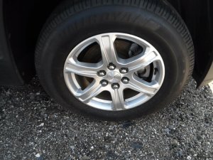 2017-2023 GMC Acadia Silver 17x7.5 6-Spoke Silver Painted Alloy Wheel (Used OEM)