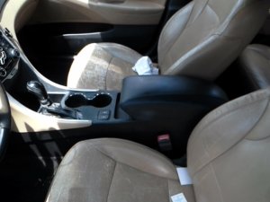 2011-2014 Hyundai Sonata Tan Floor Console Base (Used OEM)