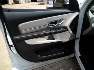 2010-2017 GMC Terrain Gray Door Interior Trim Panel - Front, Left (Driver) (Used OEM)