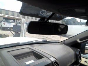 2011-2017 FORD EXPLORER Green Auto-Dimming Interior Rear View Mirror with Microphone (Used OEM)