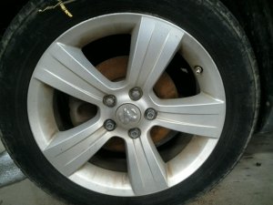 2011-2017 Jeep Patriot Silver Alloy Wheel (Used OEM)