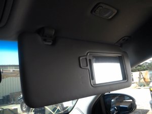 2016-2021 Hyundai Tucson Gray Sun Visor without Sunroof - Right (Passenger) (Used OEM)