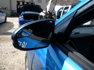 2016-2018 Hyundai Tucson Black Power Door/Side View Mirror - Left (Driver) (Used OEM)