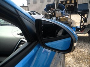 2016-2018 Hyundai Tucson Black Power Door/Side View Mirror - Right (Passenger) (Used OEM)