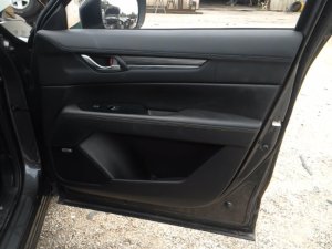 2017-2024 Mazda CX-5 Black Door Interior Trim Panel - Front, Right (Passenger) (Used OEM)
