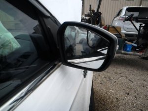 2017-2019 Ford Escape White Power Door/Side View Mirror - Right (Passenger) (Used OEM)
