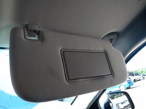 OEM Gray Illuminated Vanity Mirror Sun Visor for 2011-2025 Chrysler & Jeep - Right (Passenger)