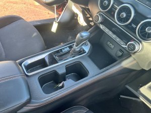 2020-2025 Nissan Sentra Black Floor Console Panel (Used OEM)