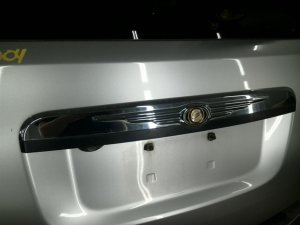 2008-2010 Dodge Grand Caravan Chrome Chrome Tailgate Finish Panel (Used OEM)