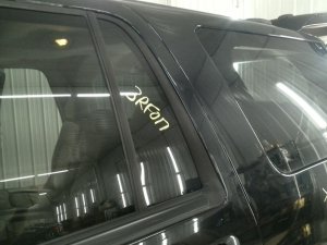 2003-2017 Lincoln Navigator Door Vent Glass - Rear, Left (Driver) (Used OEM)