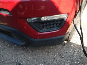 2017-2021 Jeep Compass Bumper Mount Park and Turn Signal Light - Left (Driver) (Used OEM)