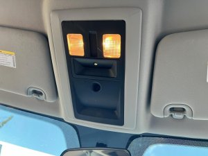 2019-2024 Ram 1500 Classic Black Roof Console Panel (Used OEM)