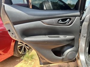 2017-2022 Nissan Rogue Sport Black Door Interior Trim Panel - Rear, Left (Driver) (Used OEM)