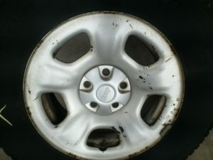 2002-2007 Jeep Liberty 16x7 5-Spoke Steel Wheel (Used OEM)