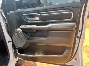 2019-2024 Ram 1500 Black Door Interior Trim Panel - Front, Right (Passenger) (Used OEM)