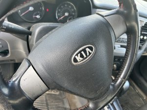 2006-2010 Kia Rio Black Steering Wheel Air Bag (Used OEM)