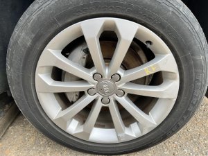 2009-2017 Audi Q5 10-Spoke Silver Painted Alloy Wheel (Used OEM)