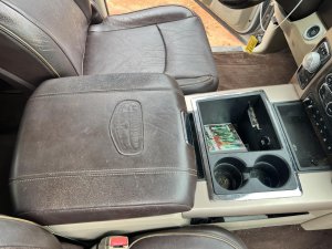 2013-2017 Ram 1500 Tan Front Floor Console Assembly (Used OEM)