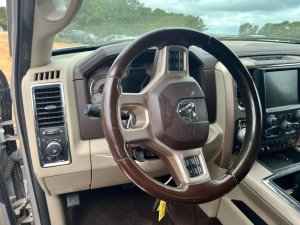 2013-2014 Ram 1500 Brown Tilt Steering Column with Cruise and Radio Controls (Used OEM)