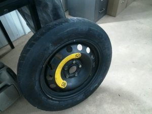 2009-2022 Volkswagen Passat 16x3.5 Steel Compact Spare Wheel (Used OEM)