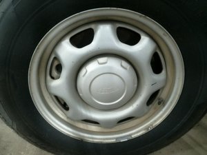 2010-2020 Ford F-150 Silver 17x7.5 6-Lug 8-Hole Silver Steel Wheel (Used OEM)