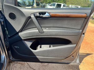 2007-2015 Audi Q7 Black Door Interior Trim Panel - Front, Right (Passenger) (Used OEM)