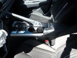 2021-2023 Hyundai Elantra Black Front Floor Console Panel for Electric Parking Brake (Used OEM)