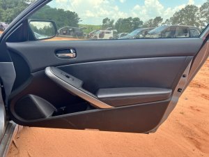 2007-2010 Nissan Altima Black Door Interior Trim Panel - Front, Right (Passenger) (Used OEM)