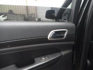 2011-2022 Dodge Durango Black Interior Door Handle - Rear, Left (Driver) (Used OEM)