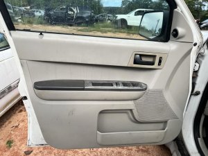 2008-2011 Mazda Tribute Tan Door Interior Trim Panel - Front, Left (Driver) (Used OEM)