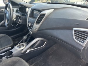 2012-2017 Hyundai Veloster Black Dashboard Air Bag - Right (Passenger) (Used OEM)
