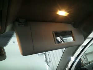 2011-2018 Volkswagen Jetta Gray Non-Illuminated Sun Visor - Right (Passenger) (Used OEM)