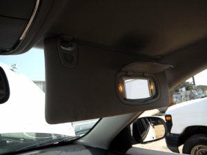 2014-2018 Jeep Cherokee Tan Sun Visor with Illuminated Vanity Mirror - Right (Passenger) (Used OEM)