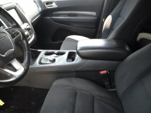 2014-2025 Dodge Durango Black Front Floor Console Panel (Used OEM)