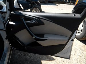 2012-2017 Buick Verano Black Door Interior Trim Panel - Front, Right (Passenger) (Used OEM)