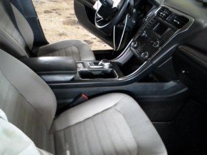 2017-2020 Ford Fusion Black Front Floor Console Panel (Used OEM)