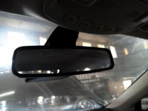 2011-2017 FORD EXPLORER Orange Auto-Dimming Interior Rear View Mirror with Microphone (Used OEM)