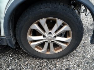 2014-2019 Nissan Rogue Silver 10-Spoke Silver Painted Alloy Wheel (Used OEM)