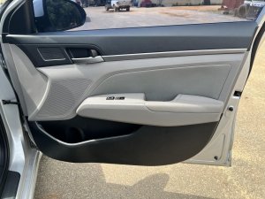 2017-2018 Hyundai Elantra Gray Door Interior Trim Panel - Front, Right (Passenger) (Used OEM)