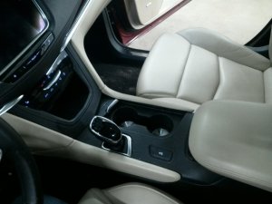 2017-2020 Cadillac XT5 Black Floor Console Panel (Used OEM)