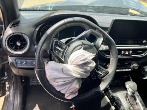 2022-2024 Kia Forte Black Tilt Steering Column with Cruise and Radio Controls (Used OEM)