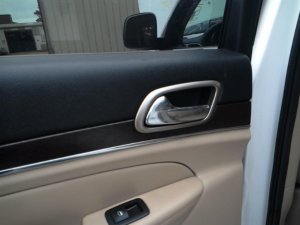 2011-2022 Dodge Durango Tan Interior Door Handle - Rear, Left (Driver) (Used OEM)