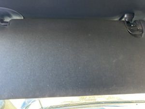  Ram 4500 Black Sun Visor without Illuminated Vanity Mirror - Left (Driver) (Used OEM)