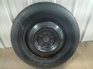 2008-2014 Dodge Avenger 16x4 Steel Compact Spare Wheel with Tire (Used OEM)