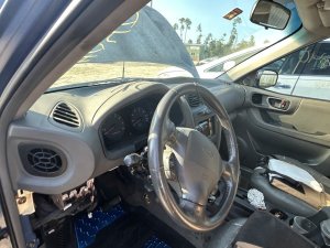 2001-2004 Hyundai Santa Fe Gray Radio and Speedometer Instrument Panel Bezel (Used OEM)