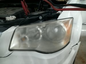 2008-2016 Chrysler Town &amp; Country Headlight Assembly - Left (Driver) (Used OEM)