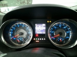 2013 Chrysler Town &amp; Country Instrument Cluster with Vehicle Information Center (Used OEM)