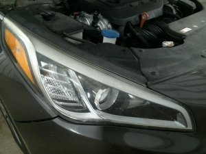 2015-2017 Hyundai Sonata Headlight Assembly - Right (Passenger) (Used OEM)
